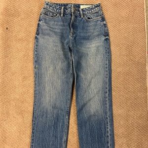 ALL SAINTS womans High waist crop Boyfriend Jean Ella size 26